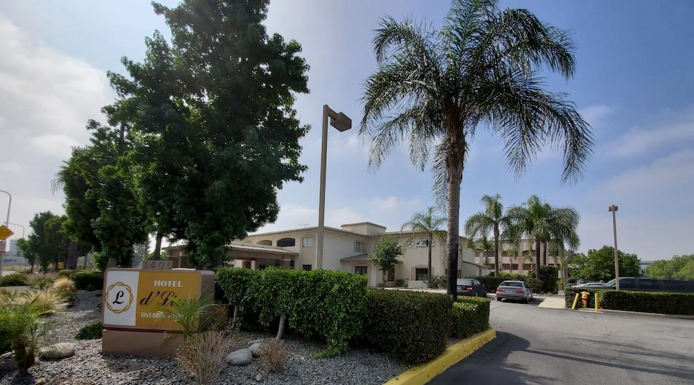 Hotel D'Lins Ontario Airport Exterior photo